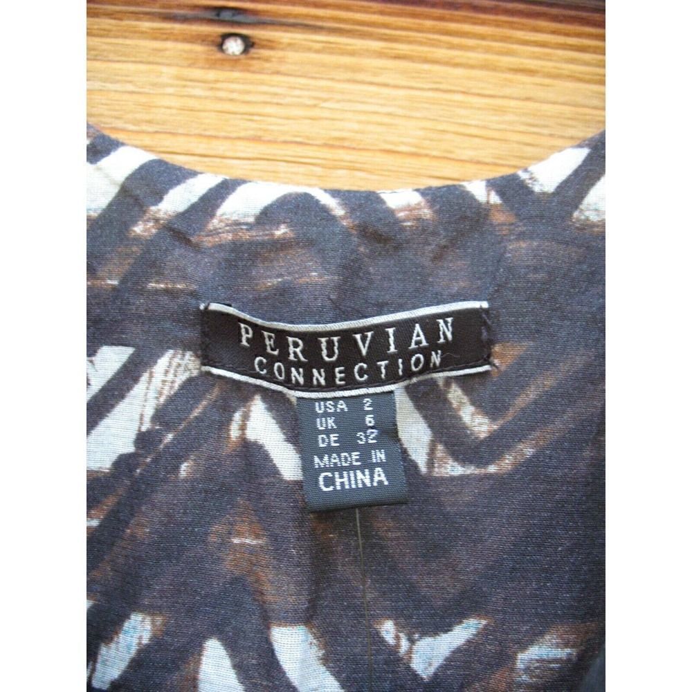 NWT Peruvian Connection Tribal Tank Dress Size 2 - Picture 6 of 10